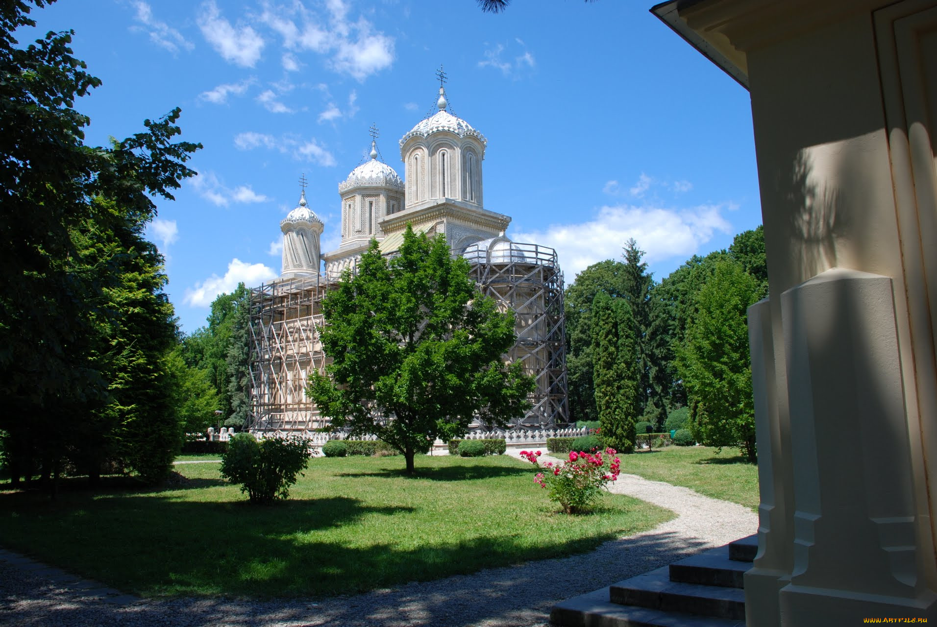 monastery, curtea, de, arges, , , , , , romania